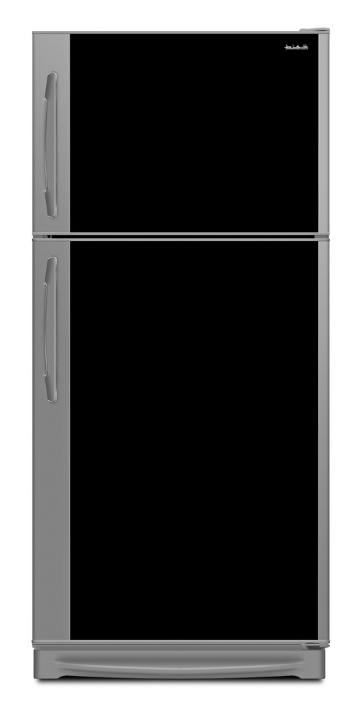 TESL2620B - برّاد الحافظ تبريد عادي لون فضي رفوف شبك باب أسود