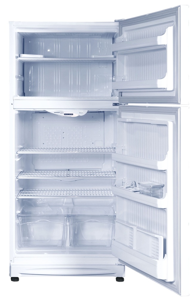 TE2620G - ALHAFEZ Cooling fridge, white, glass shelves