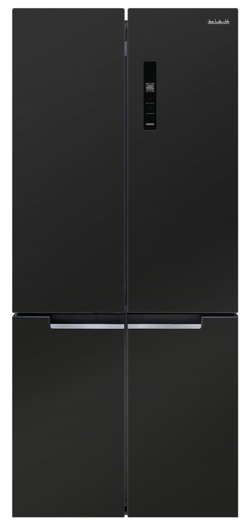 NCSB2325-4D-515L - ALHAFEZ Air-cooling stainless 4-door, black, screen, 515L