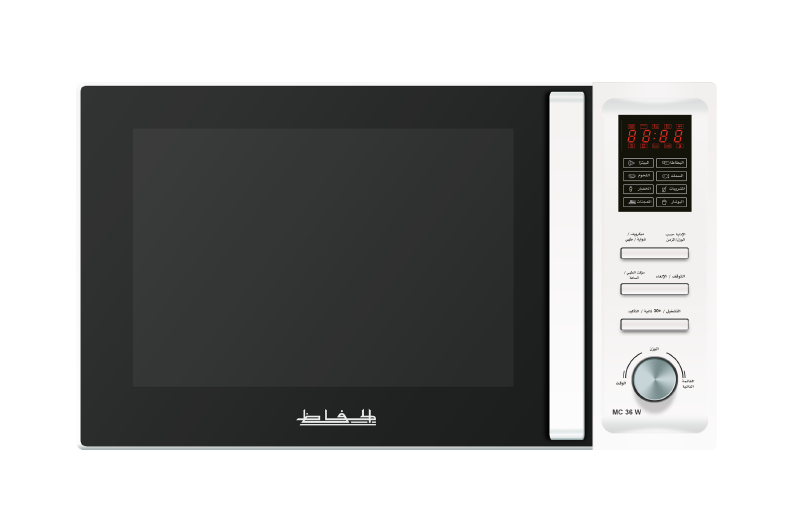 [101203] MC36W - ALHAFEZ Microwave, 36L, white, grill, 2600W