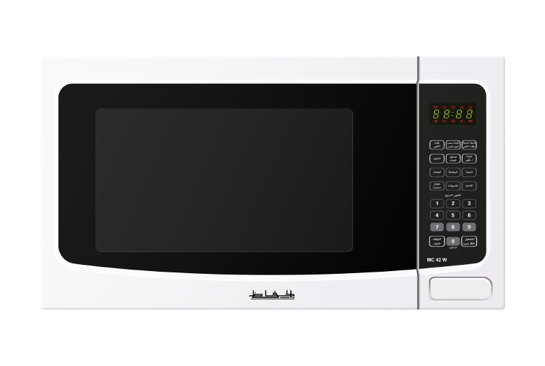 [101206] MC42W - ALHAFEZ Microwave, 42L, white, grill, 2950W