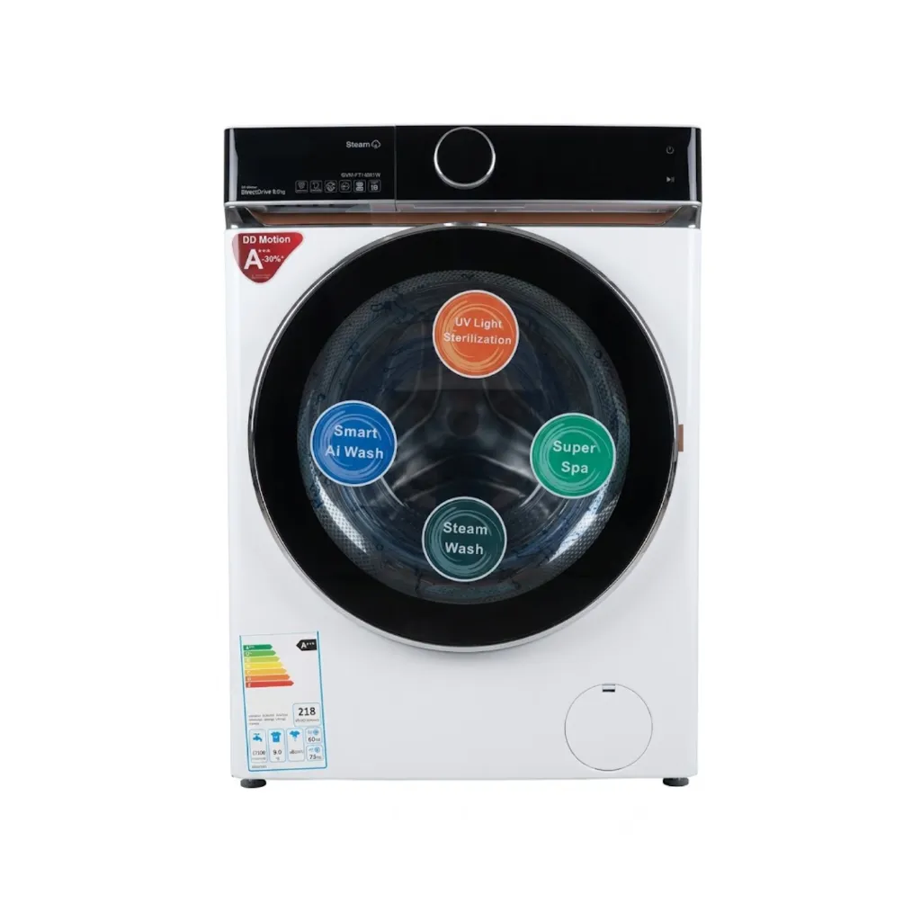 [GWM-FT14801W] GWM-FT14801W - ALHAFEZ Automatic Washing Machine 9 kg White